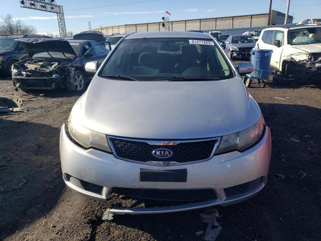 KNAFU4A28C5506606 - 2012 KIA FORTE EX SILVER photo 5