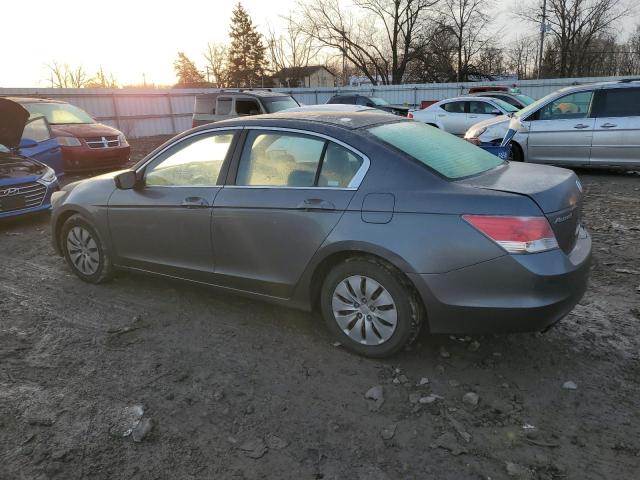 1HGCP26388A091290 - 2008 HONDA ACCORD LX GRAY photo 2