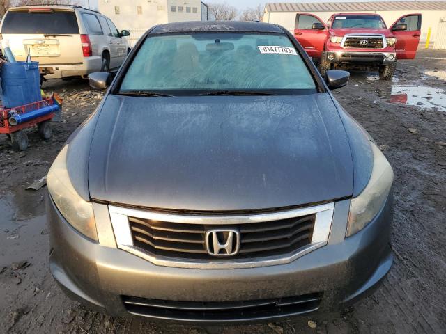 1HGCP26388A091290 - 2008 HONDA ACCORD LX GRAY photo 5