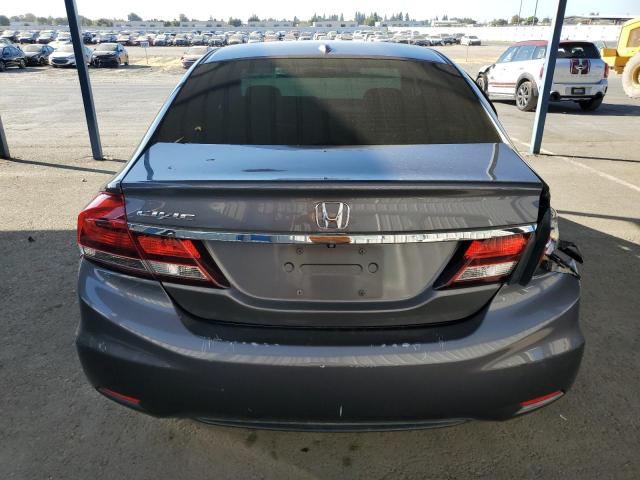2HGFB2F93FH526120 - 2015 HONDA CIVIC EXL GRAY photo 6