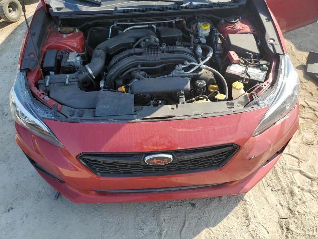 4S3GTAK60H3730143 - 2017 SUBARU IMPREZA SPORT RED photo 11