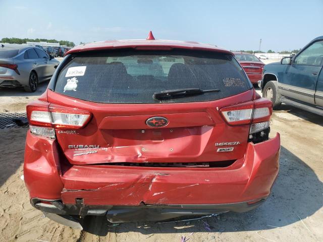 4S3GTAK60H3730143 - 2017 SUBARU IMPREZA SPORT RED photo 6