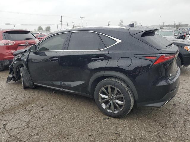 JTJYARBZ7K2137957 - 2019 LEXUS NX 300 BASE შავი ფოტო 2