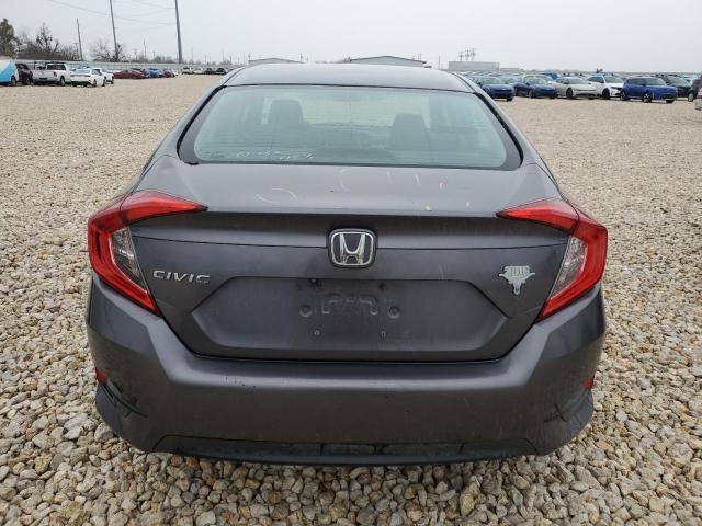 19XFC2F5XGE000671 - 2016 HONDA CIVIC LX CHARCOAL photo 6