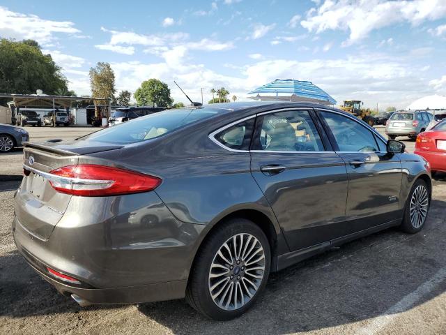 3FA6P0SU3HR354179 - 2017 FORD FUSION TITANIUM PHEV 灰色 照片 3