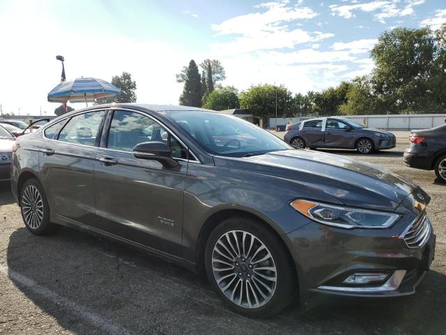3FA6P0SU3HR354179 - 2017 FORD FUSION TITANIUM PHEV 灰色 照片 4