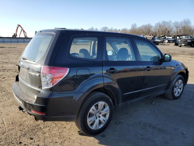 JF2SH61609H736587 - 2009 SUBARU FORESTER 2.5X BLACK photo 3