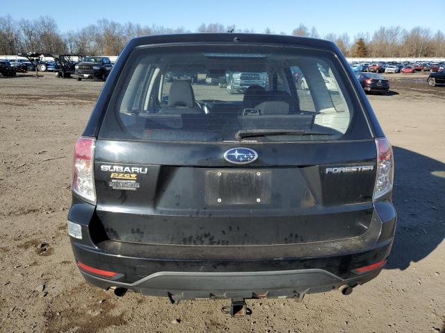 JF2SH61609H736587 - 2009 SUBARU FORESTER 2.5X BLACK photo 6