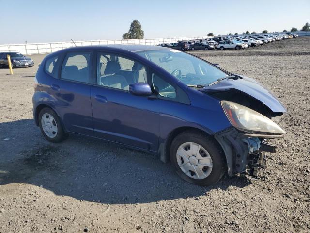 JHMGE8H35DC041871 - 2013 HONDA FIT BLUE photo 4