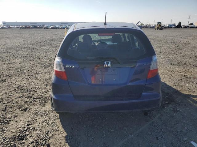 JHMGE8H35DC041871 - 2013 HONDA FIT BLUE photo 6