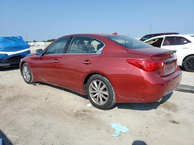 JN1BV7AP6EM687227 - 2014 INFINITI Q50 BASE წითელი ფოტო 2