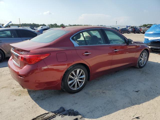 JN1BV7AP6EM687227 - 2014 INFINITI Q50 BASE წითელი ფოტო 3