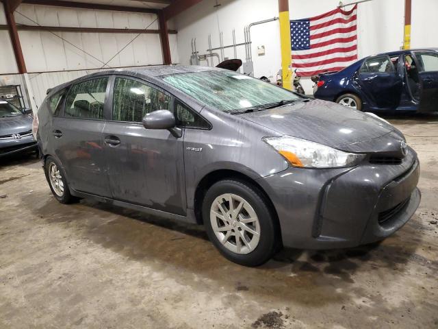 JTDZN3EU8HJ072575 - 2017 TOYOTA PRIUS V CHARCOAL photo 4