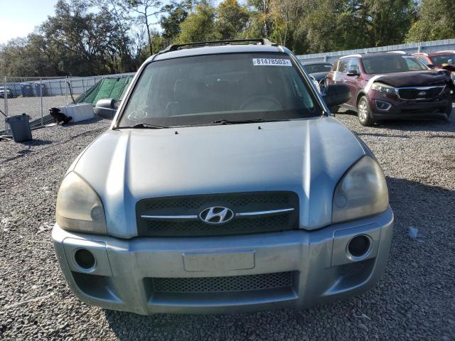 KM8JM12B16U280862 - 2006 HYUNDAI TUCSON GL GRAY photo 5