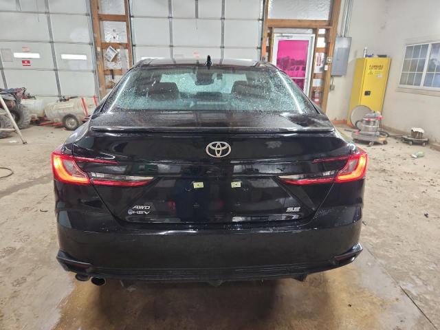 4T1DBADK6SU506792 - 2025 TOYOTA CAMRY XSE أسود صورة 6