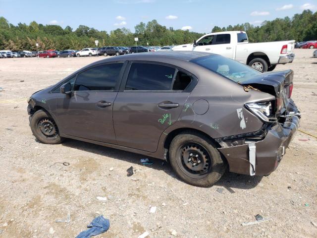 2HGFB2F59EH525131 - 2014 HONDA CIVIC LX CHARCOAL photo 2