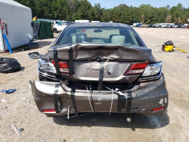 2HGFB2F59EH525131 - 2014 HONDA CIVIC LX CHARCOAL photo 6