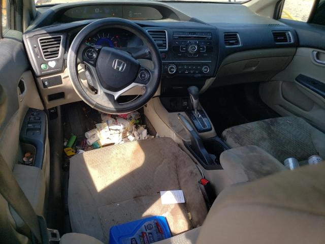 2HGFB2F59EH525131 - 2014 HONDA CIVIC LX CHARCOAL photo 8