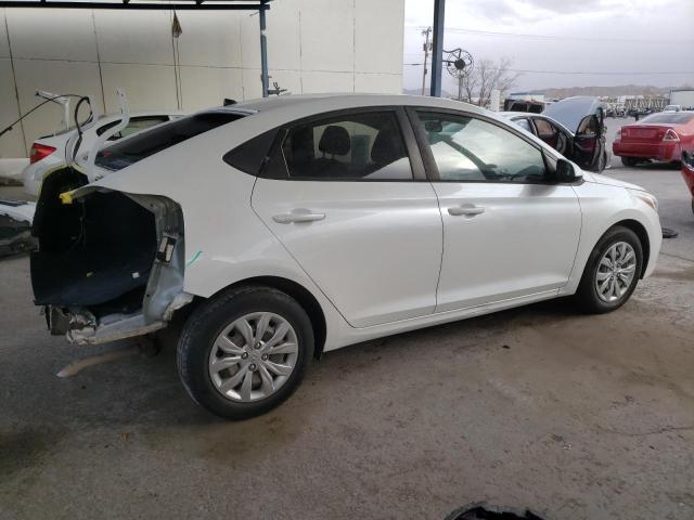 3KPC24A37KE039976 - 2019 HYUNDAI ACCENT SE WHITE photo 3