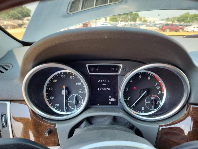 4JGDA5HB5CA093688 - 2012 MERCEDES-BENZ ML 350 4MATIC CHARCOAL photo 9