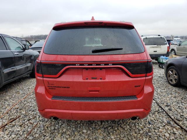 1C4RDJDG9HC686980 - 2017 DODGE DURANGO GT RED photo 6