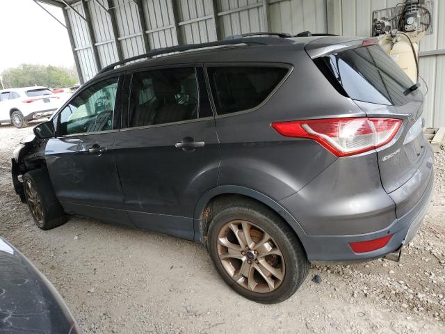 1FMCU0H97DUB28816 - 2013 FORD ESCAPE SEL GRAY photo 2