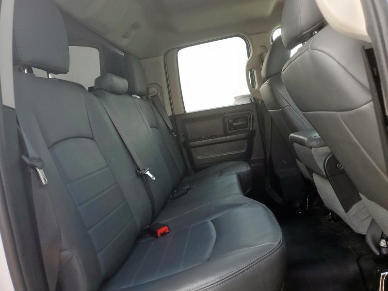 1C6RR6FG3KS722341 - 2019 RAM 1500 CLASS TRADESMAN Biały zdjęcie 10