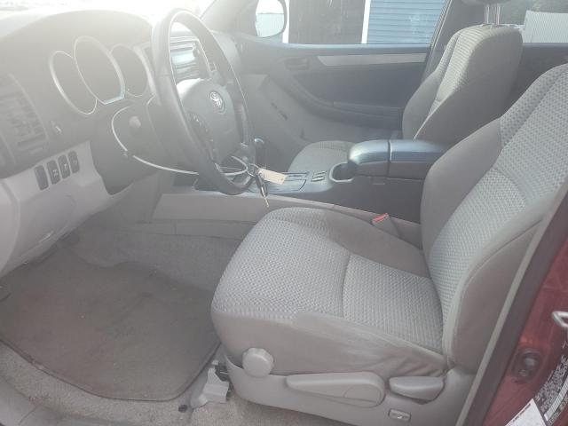 JTEBU14RX8K004631 - 2008 TOYOTA 4RUNNER SR5 Красный фото 7