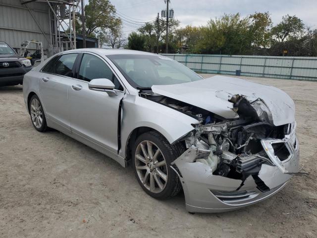 3LN6L2G9XER809123 - 2014 LINCOLN MKZ SILVER photo 4