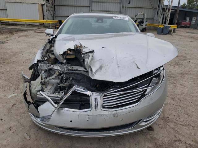 3LN6L2G9XER809123 - 2014 LINCOLN MKZ SILVER photo 5