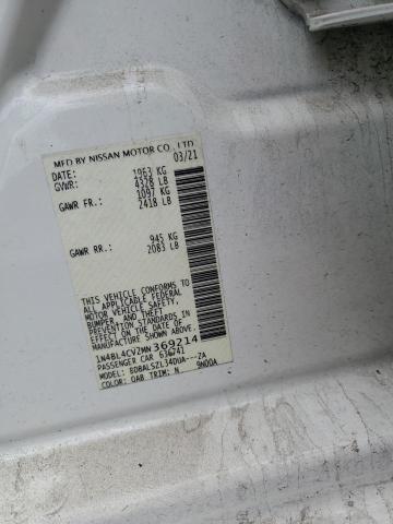 1N4BL4CV2MN369214 - 2021 NISSAN ALTIMA SR თეთრი ფოტო 13