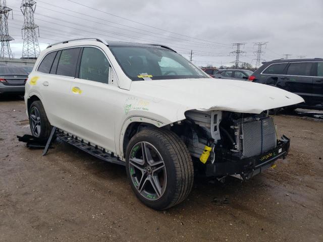 4JGFF5KE7NA631923 - 2022 MERCEDES-BENZ GLS 450 4MATIC WHITE photo 4