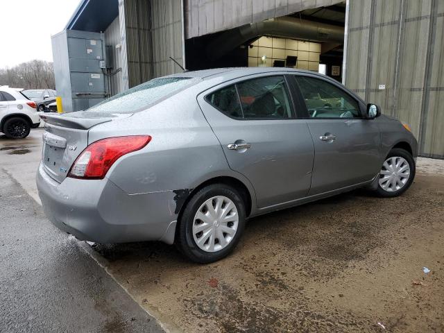 3N1CN7AP4DL821147 - 2013 NISSAN VERSA S SILVER photo 3