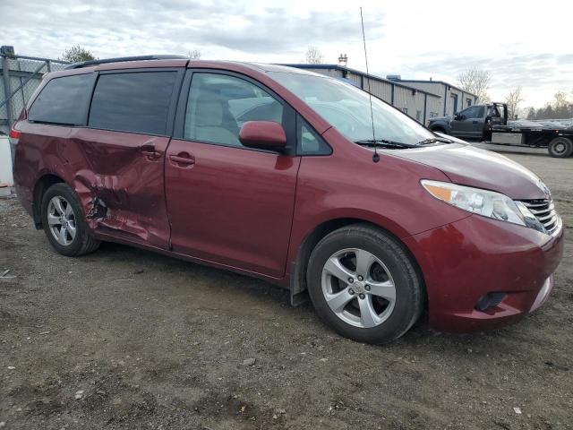 5TDKK3DC1ES493541 - 2014 TOYOTA SIENNA LE MAROON photo 4