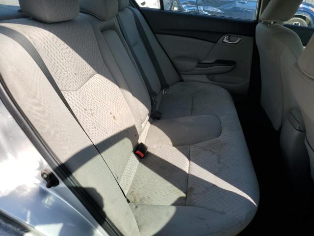 19XFB2F86EE222411 - 2014 HONDA CIVIC EX Արծաթագույն լուսանկար 10