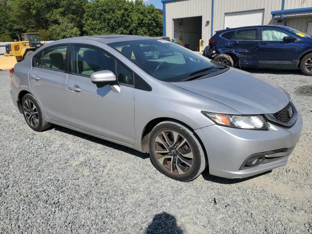 19XFB2F86EE222411 - 2014 HONDA CIVIC EX Արծաթագույն լուսանկար 4