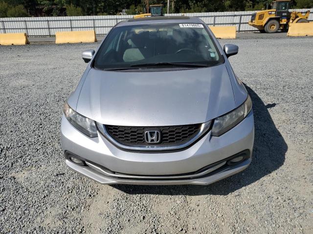 19XFB2F86EE222411 - 2014 HONDA CIVIC EX Արծաթագույն լուսանկար 5
