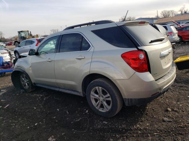 2GNFLFEK8E6205781 - 2014 CHEVROLET EQUINOX LT BEIGE photo 2