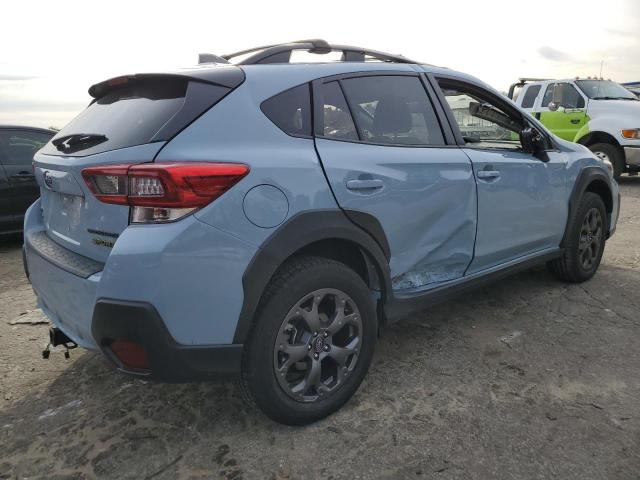 JF2GTHSC6NH228221 - 2022 SUBARU CROSSTREK SPORT TURQUOISE photo 3