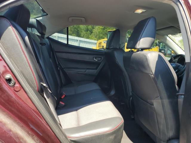 5YFBURHE3HP644014 - 2017 TOYOTA COROLLA L 勃艮第红 照片 10
