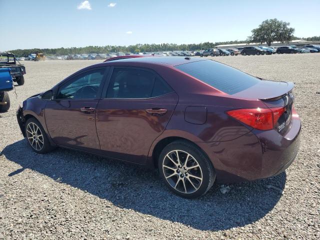 5YFBURHE3HP644014 - 2017 TOYOTA COROLLA L 勃艮第红 照片 2