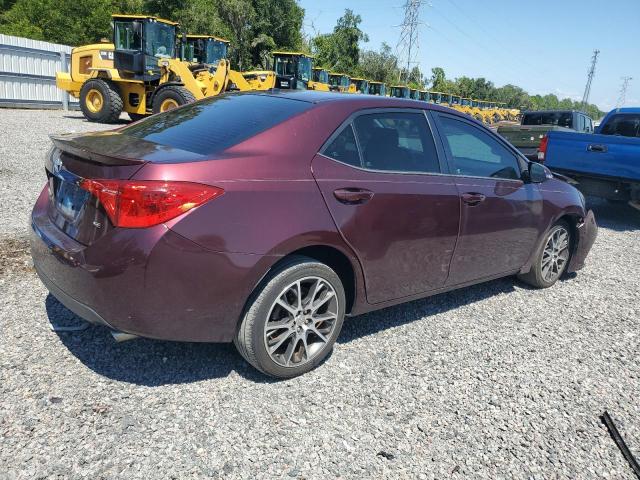 5YFBURHE3HP644014 - 2017 TOYOTA COROLLA L 勃艮第红 照片 3