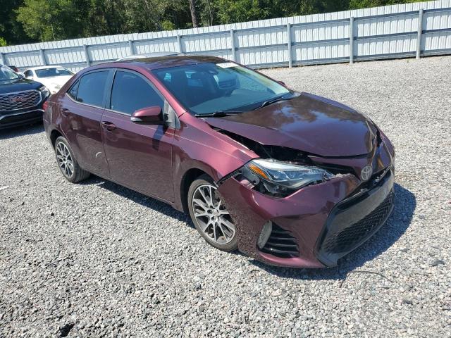5YFBURHE3HP644014 - 2017 TOYOTA COROLLA L 勃艮第红 照片 4