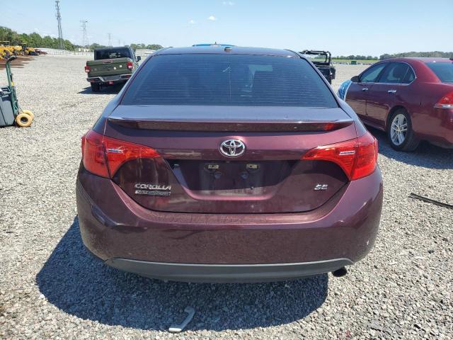 5YFBURHE3HP644014 - 2017 TOYOTA COROLLA L 勃艮第红 照片 6