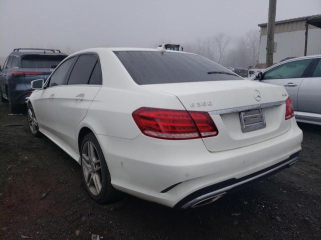 WDDHF8JB8EA781468 - 2014 MERCEDES-BENZ E 350 4MATIC WHITE photo 2