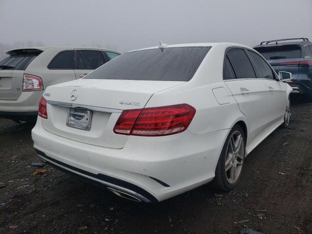 WDDHF8JB8EA781468 - 2014 MERCEDES-BENZ E 350 4MATIC WHITE photo 3