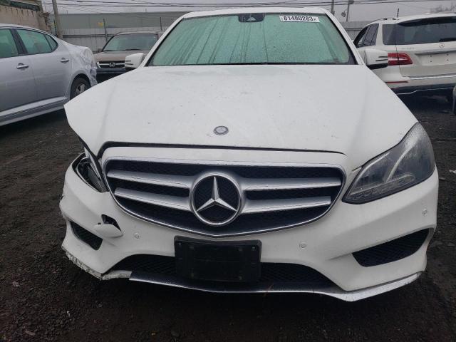 WDDHF8JB8EA781468 - 2014 MERCEDES-BENZ E 350 4MATIC WHITE photo 5