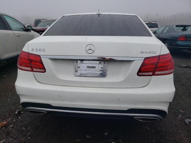 WDDHF8JB8EA781468 - 2014 MERCEDES-BENZ E 350 4MATIC WHITE photo 6