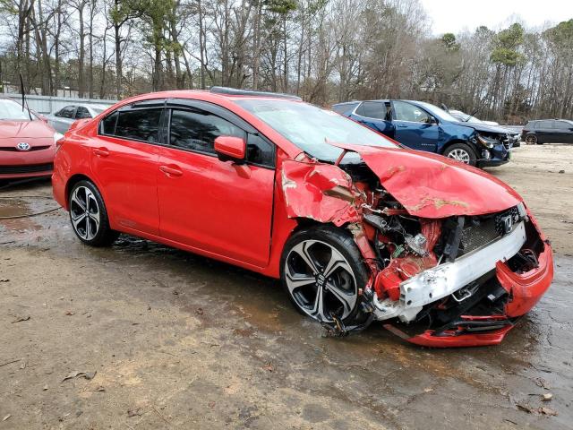 2HGFB6E54FH710469 - 2015 HONDA CIVIC SI RED photo 4