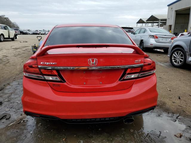 2HGFB6E54FH710469 - 2015 HONDA CIVIC SI RED photo 6